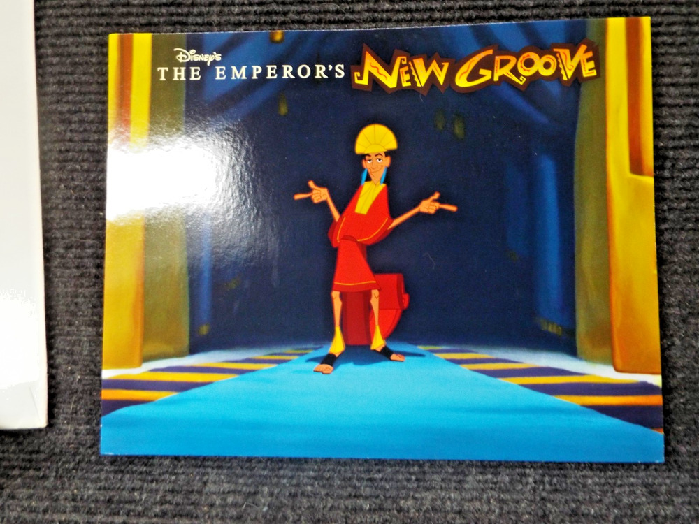 Disney's The Emperor's New Groove 11 x 14 Lithograph Exclusive Set of 4 2001